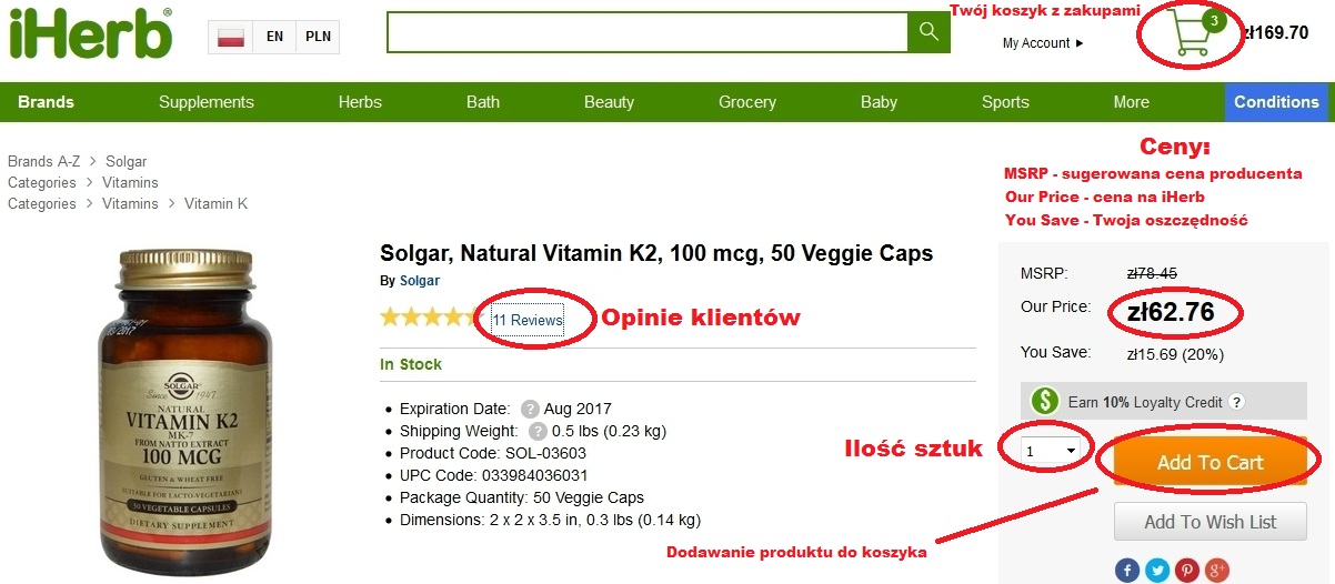 Kupowanie produktów Kupowanie produktów