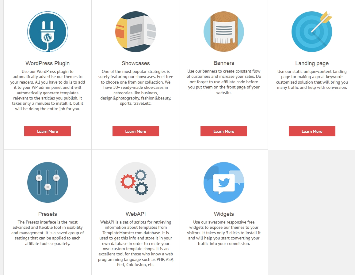 TemplateMonster - materiały reklamowe PP TemplateMonster - materiały reklamowe PP